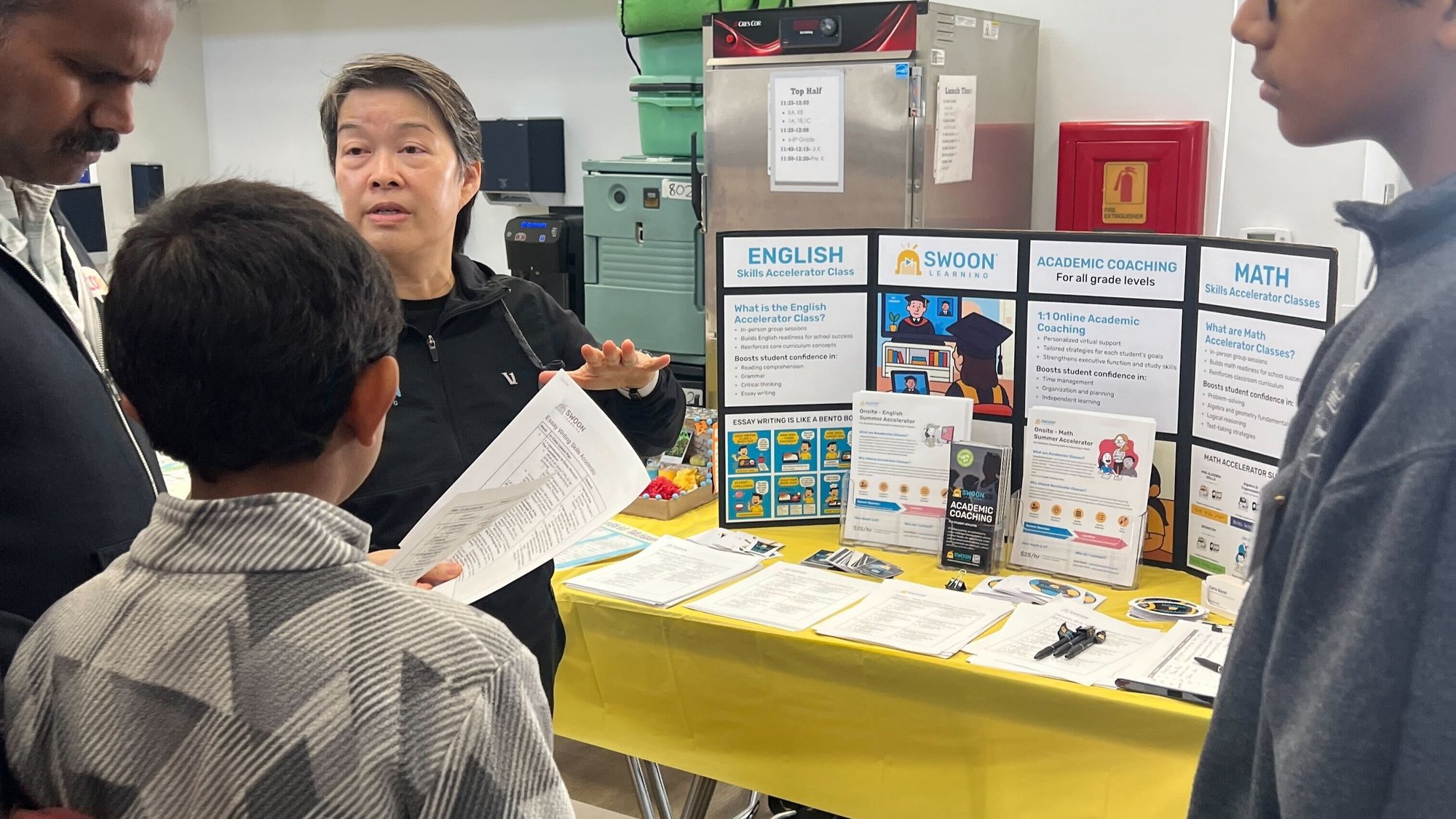 Swoon Learning at Merryhill School, Milpitas Open House